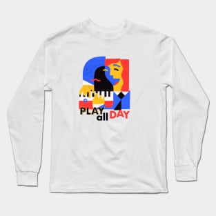 Play All Day Long Sleeve T-Shirt